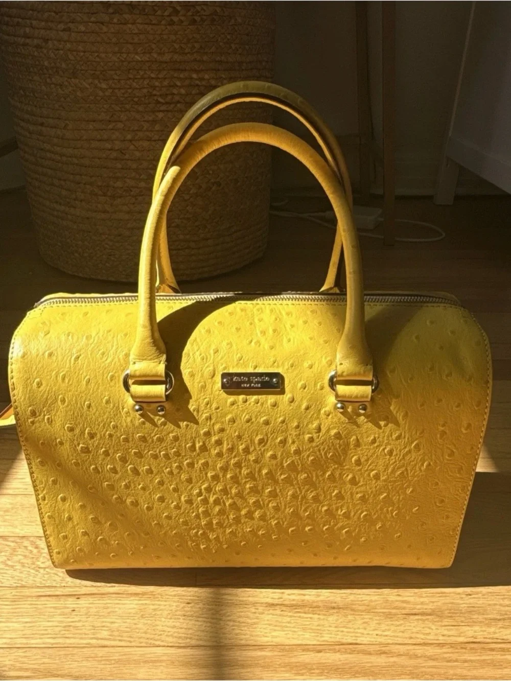 Kate Spade Melinda Satchel “Goldenrod”